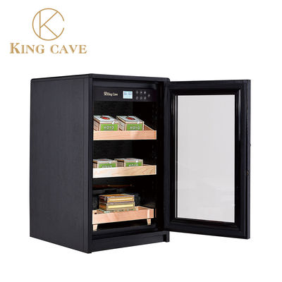 İyi bir fiyat. Tam İklim Kontrollü Ahşap Çerçeve Elektrikli Sigara Humidor Dolap Soğutucusu çevrimiçi