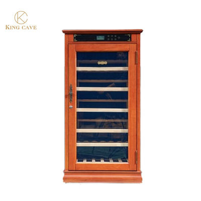 İyi bir fiyat. Çift Bölge Buzdolabı Kuru Yaşlanma Buzdolabı Şarap Soğutucusu Kompresör Düzenlenebilir Raflar çevrimiçi