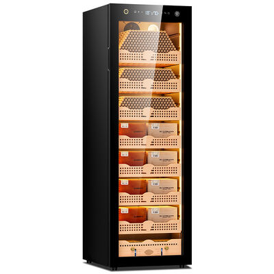 İyi bir fiyat. İspanyol Sedir rafları ile Premium 8 katmanlı Elektronik Sigara Humidor Dolabı çevrimiçi