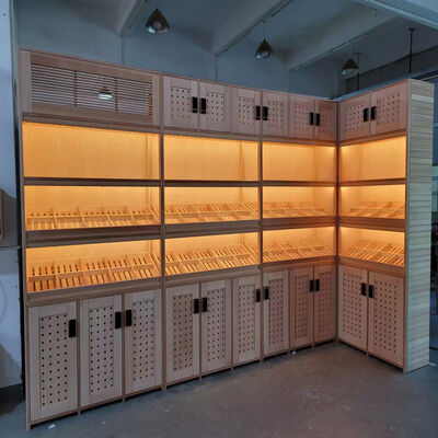 İyi bir fiyat. Precision Climate Control Walk-In Cedar Sigara Soğutucusu Humidor Kabineti çevrimiçi