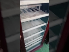 Düşük Gürültülü Cam Ön Şarap Buzdolabı Dokunma Kontrolü Düzenlenebilir Raflar